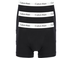 Calvin Klein 3-Pack Heren Boxershorts - Zwart - Maat L