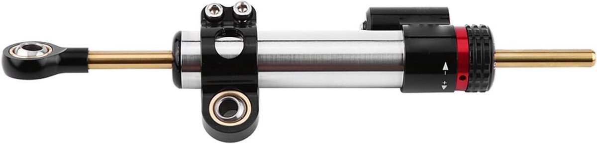 Universele Aluminium Motorfiets Stuurdemper Stabilisator Snelheidstechnologie Controle MT10 MT07 MT09 (Kort 47x2cm / 185x08in) Aluminium motorfiets stuurdemper stabilisator met snelheidstechnologie voor MT10, MT07 en MT09 - 47x2cm / 185x08in