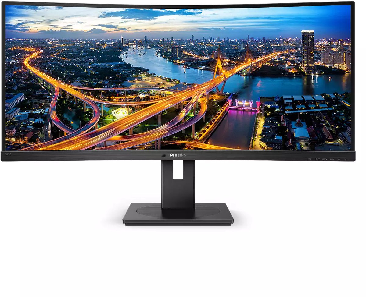 Philips 345B1C - QHD Curved VA Monitor - 34 inch