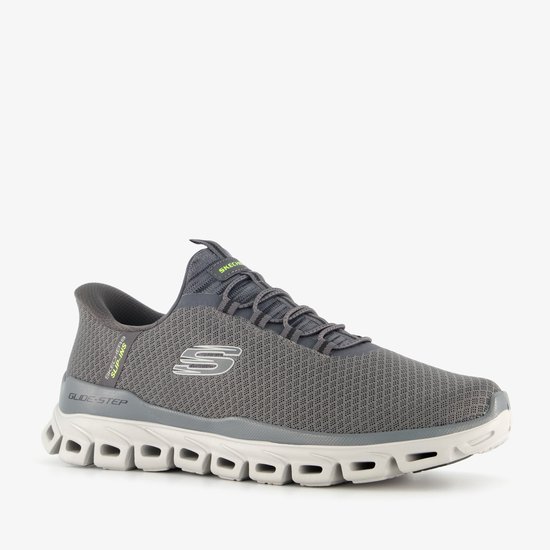 Skechers Slip-ins: Glide-Step heren sneakers grijs Maat 40