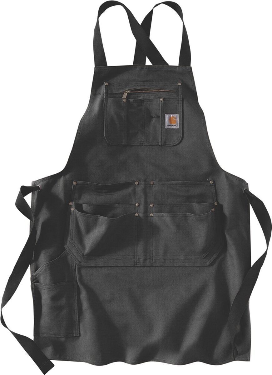 Carhartt Duck Schort Zwart Man,Vrouw