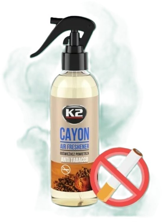 K2 Serie - Luchtverfrisser - Anti-tabak - 250ml - Hoog rendement — afbeelding 5