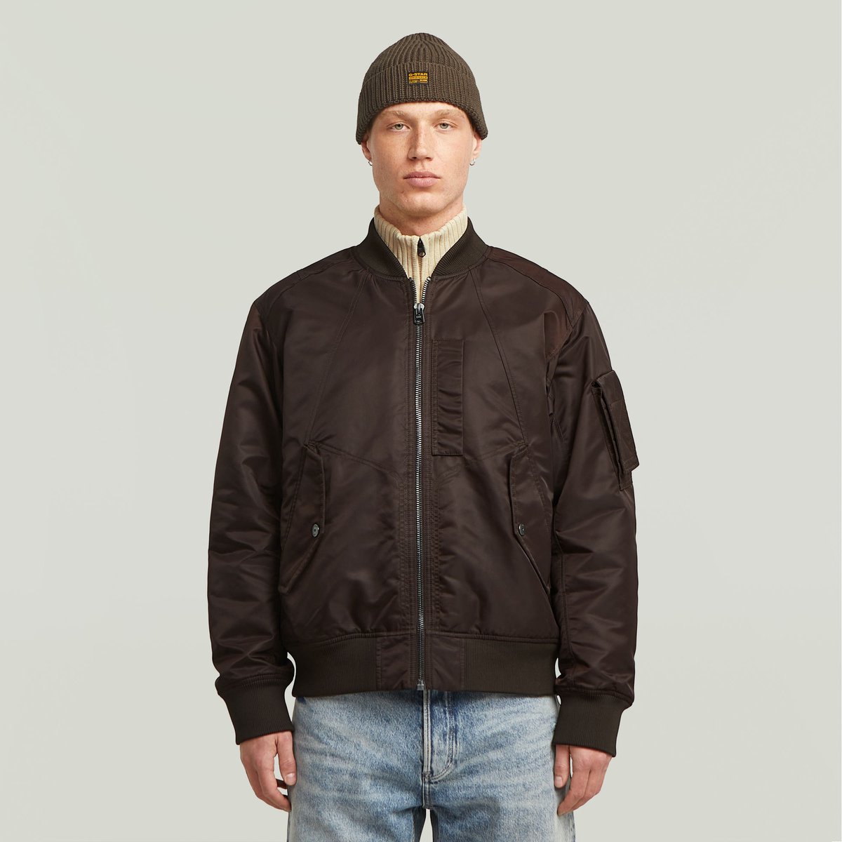 G-Star GA-1 bomber Heren Buitenjassen Ganache