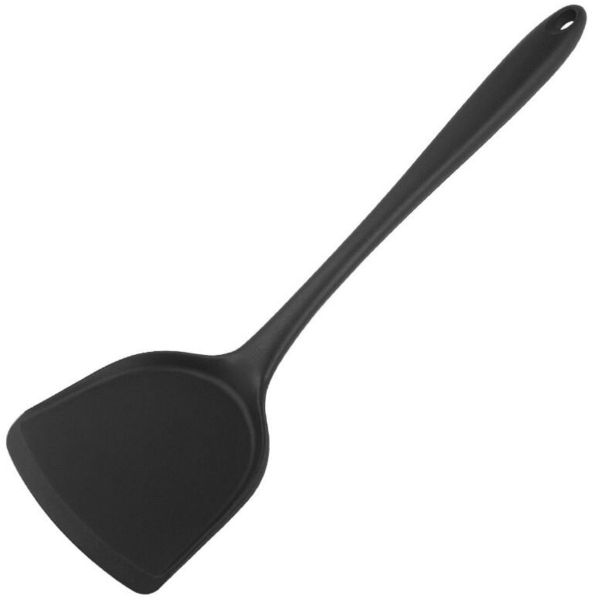 TOVBMUP Kitkraakspatel - Siliconen Wokspatel - Flexibele Keukenspatel 33x10cm - Ergonomisch en Naadloos Ontwerp - Geschikt voor Anti-aanbak Pannen en Braten - Hittebestendig Siliconen - 1 Stuks