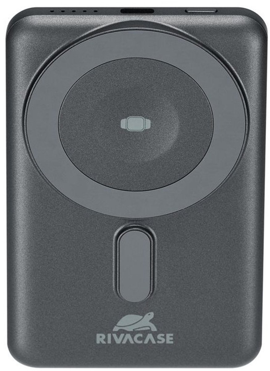 RivaCase VA2607 - Powerbank 5.000 mAh - Snellader 22.5W - Magsafe 15W - USB-C & Lightning
