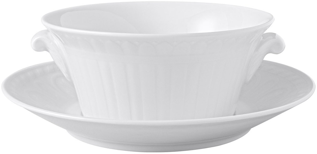 Suppentasse mit Untertasse Cellini 400 ml