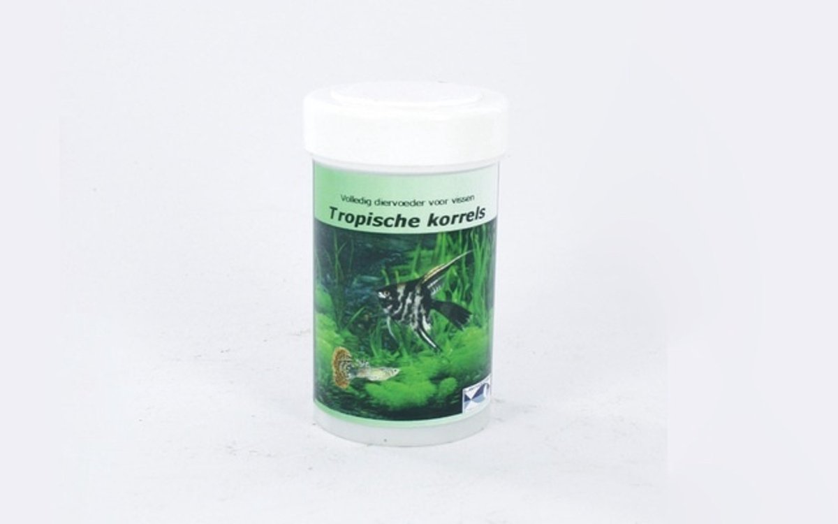 Ruinemans Tropische Korrels (100ml) - Visvoer Aquarium - Visvoer voor Tropische Siervissen