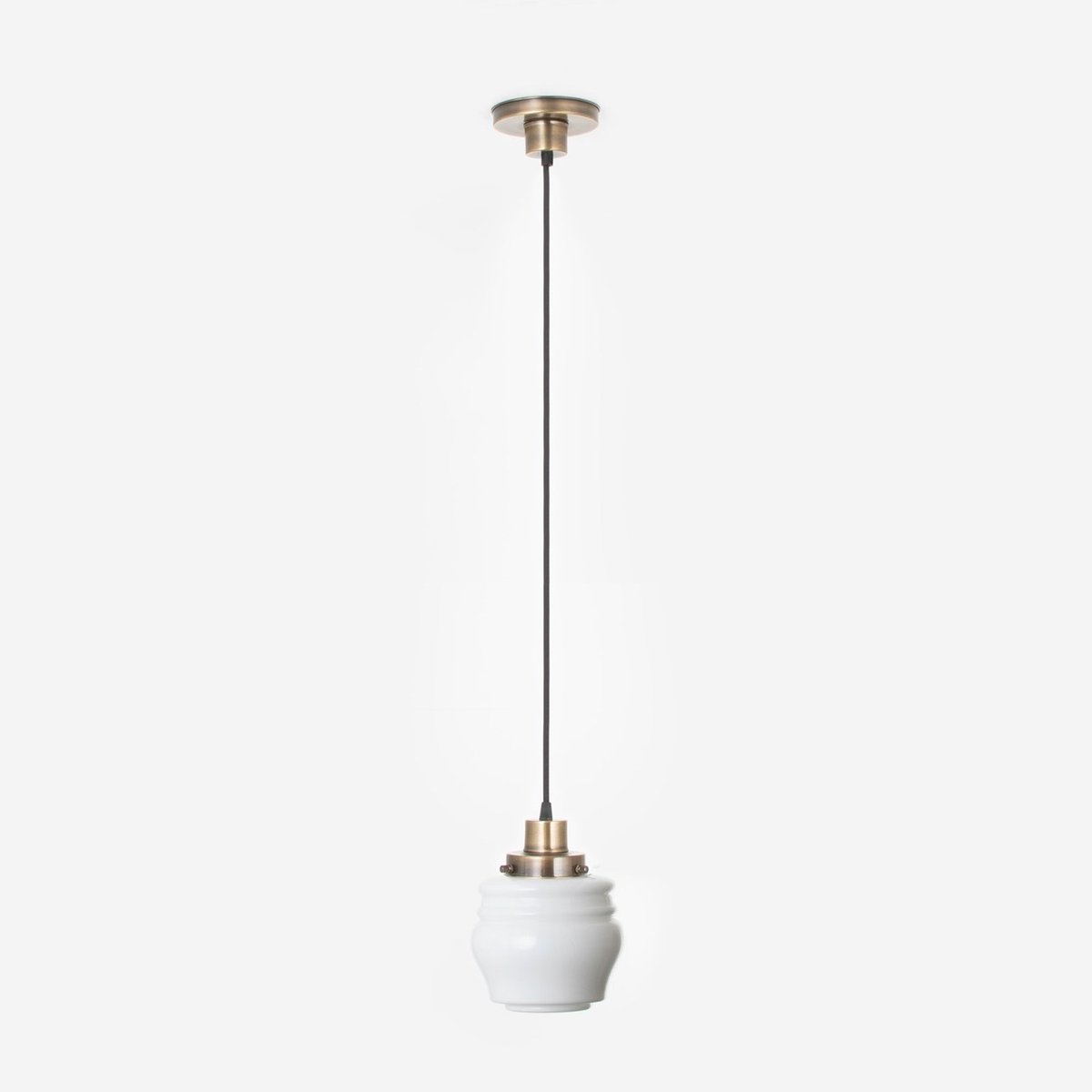 Coloured by Art Hanglamp aan snoer Bloemknop 20's Brons - Art Deco Trade