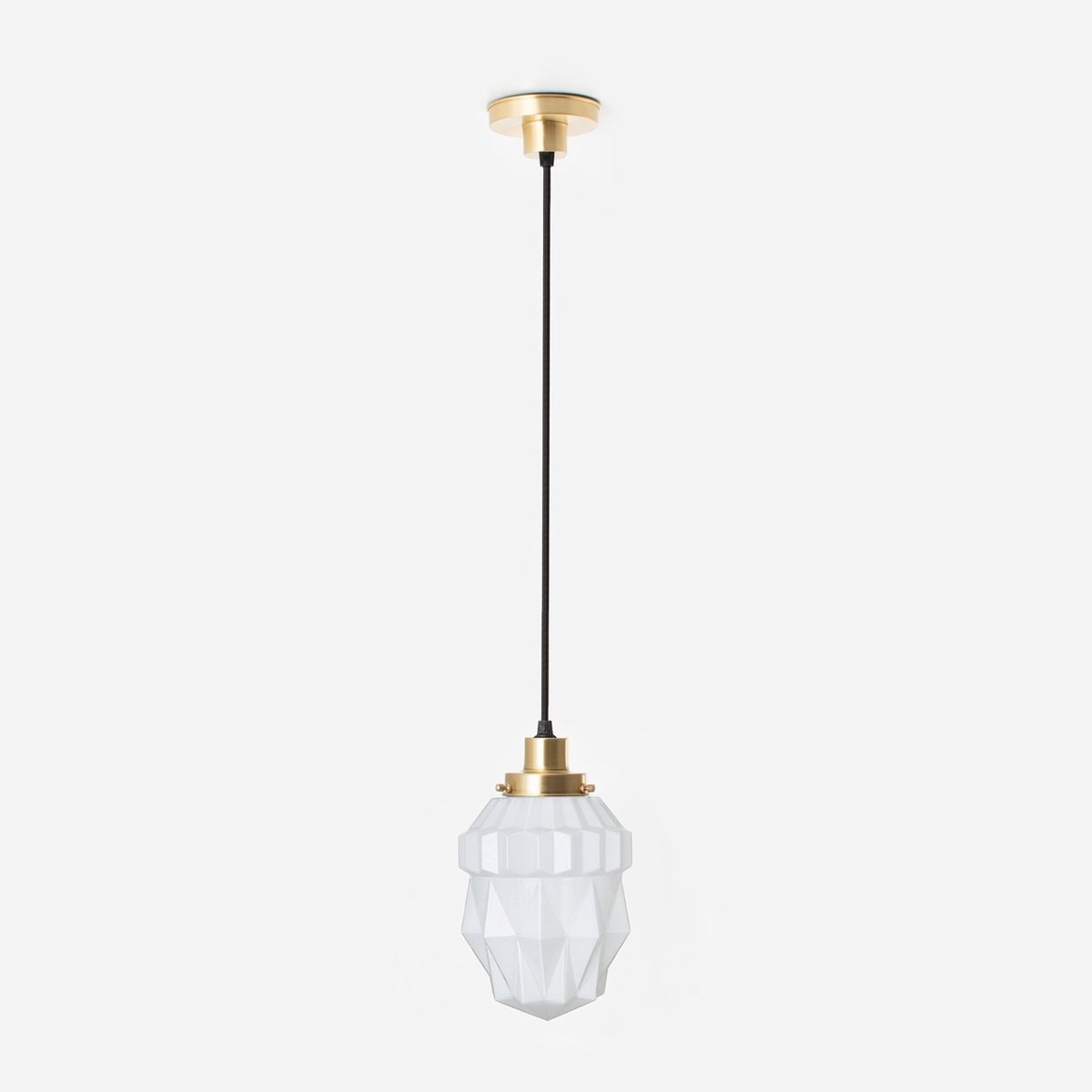 Hanglamp aan snoer Theatre 20's Messing - Art Deco Trade