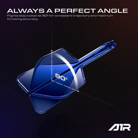 GOAT Air Blue Clear NO6 - Dart Flights Inbetween van GOAT — afbeelding 5