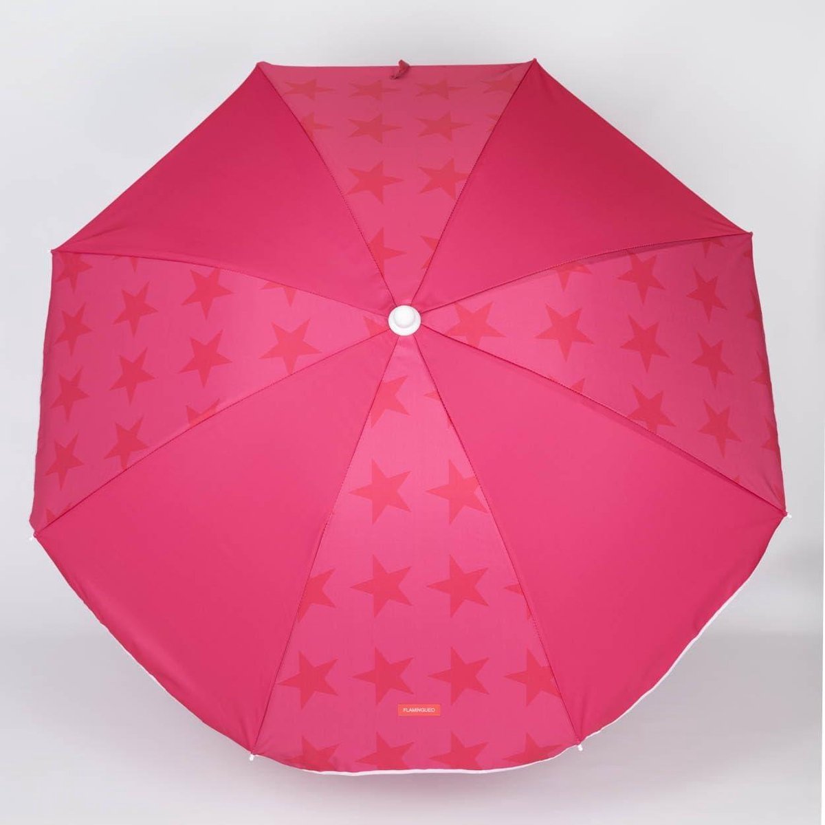 Strandparasol outdoor parasol terrasparasol grote strandparasol UPF 50+ 210 x 160 cm Fuchsia