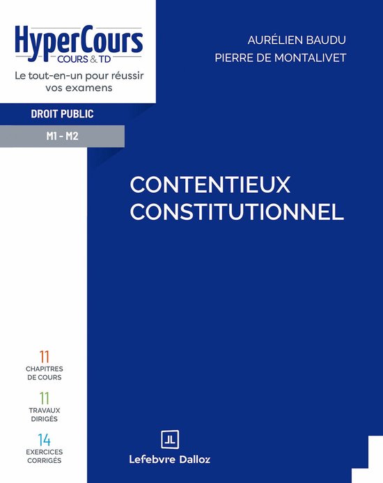 HyperCours - Contentieux constitutionnel - cover