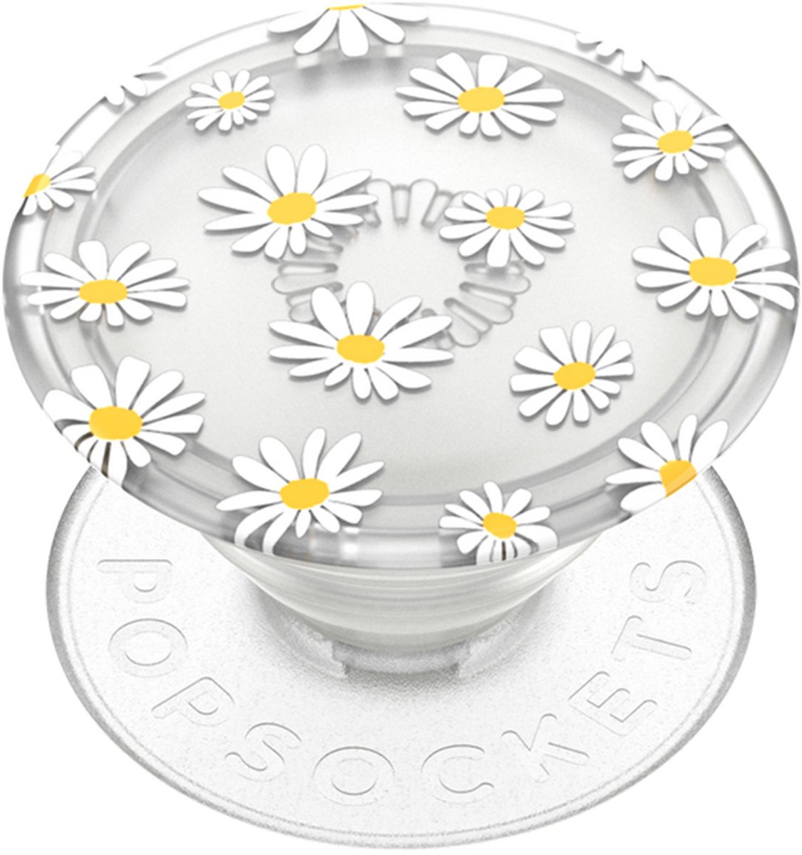 PopSockets Plantcore Grip - Translucent He Loves Me Not