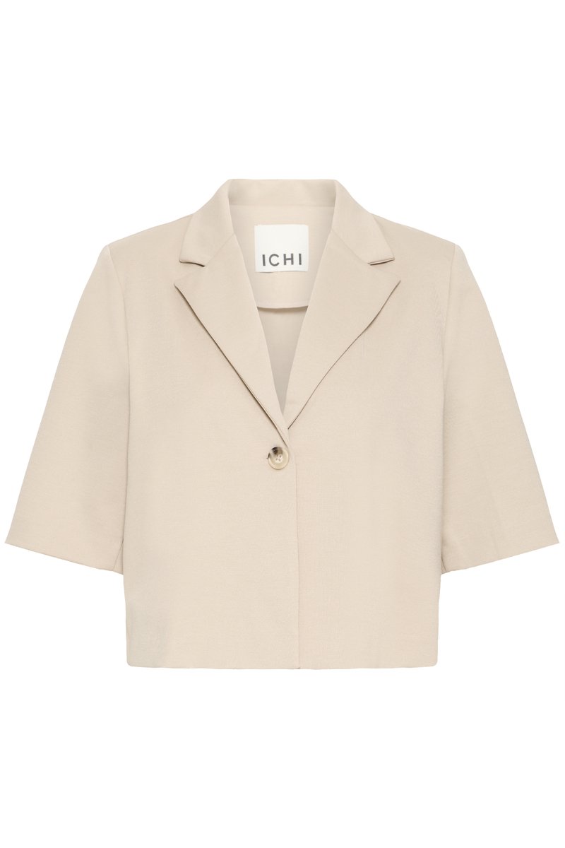 Ichi IHKATE SUS CROPPED BL Dames Blazer/colbert - Doeskin