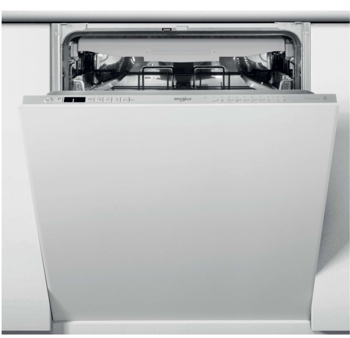Whirlpool WIO3T133PFE – Inbouw Vaatwasser – Volledig Geïntegreerd – 60 cm – 14 Couverts – 43 dB – PowerClean Pro – NaturalDry