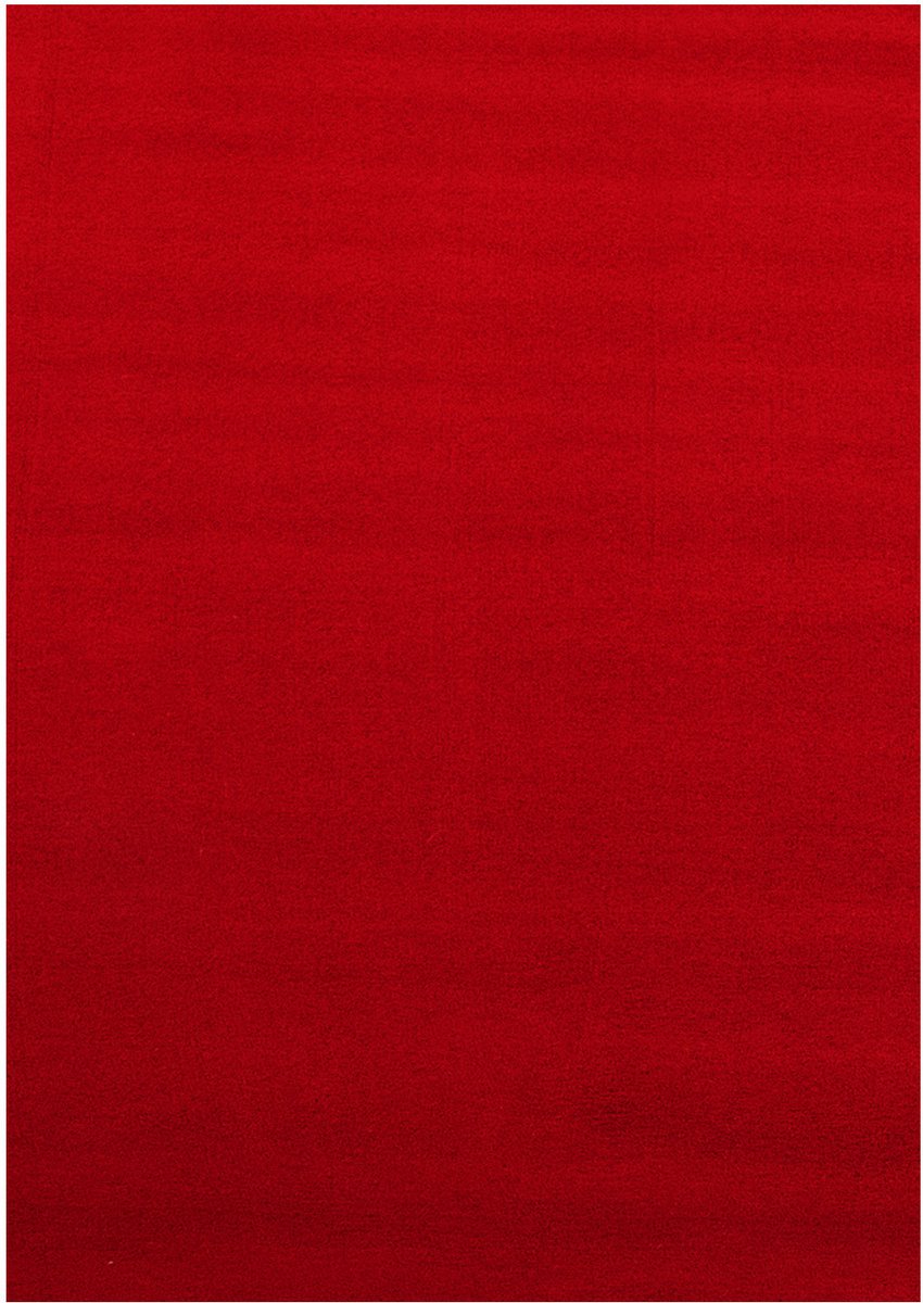 Laagpolig vloerkleed Sky (rood) - 80x150 cm