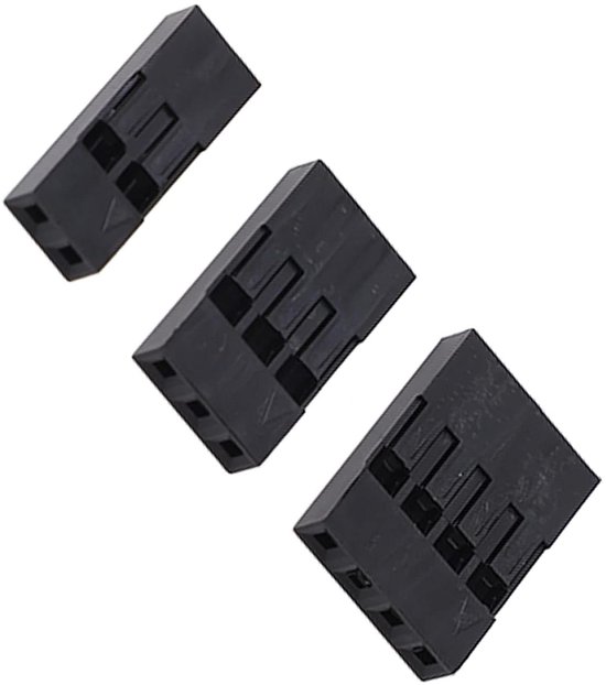 QUARKZMAN 200 Stück 2,54 Mm Standard Pin Header Jumperkappe Kurzschlussverbindungskappe Mini Mikro Jumper Br%c3%bcckenstecker Schwarz
