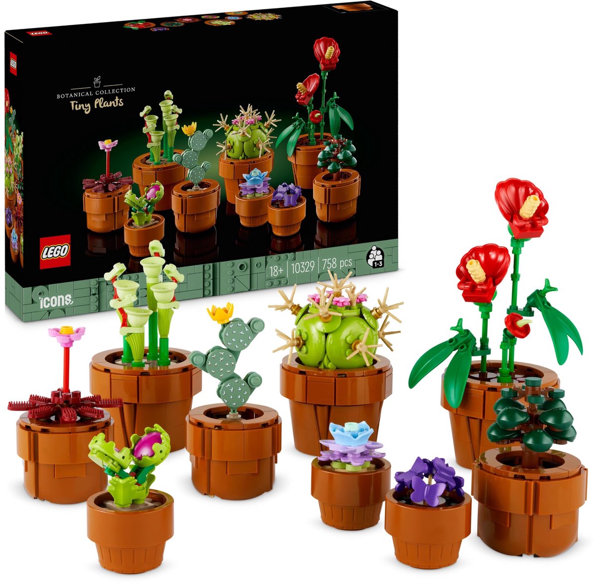 LEGO Icons Miniplantjes - Botanical Collection - 10329 — afbeelding 11