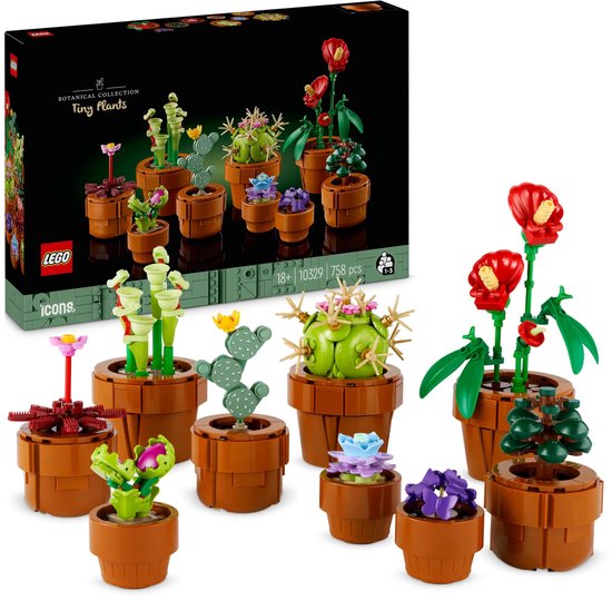 LEGO Icons Miniplantjes - Botanical Collection - 10329
