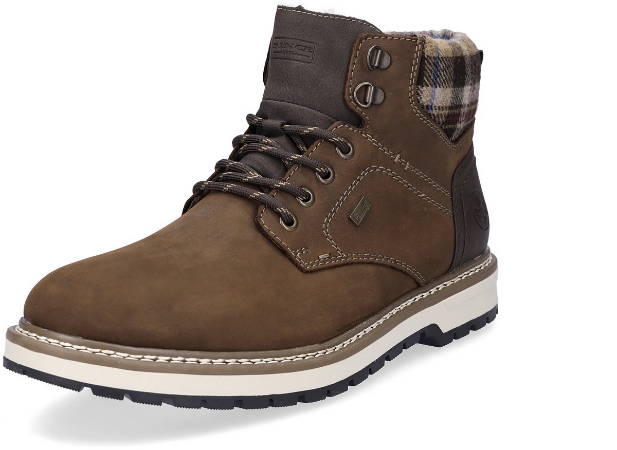 Rieker heren veterboot bruin