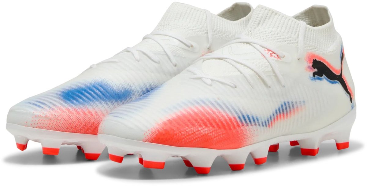 PUMA - future 8 pro fg/ag jr - Voetbal schoen firm ground jongens - Wit