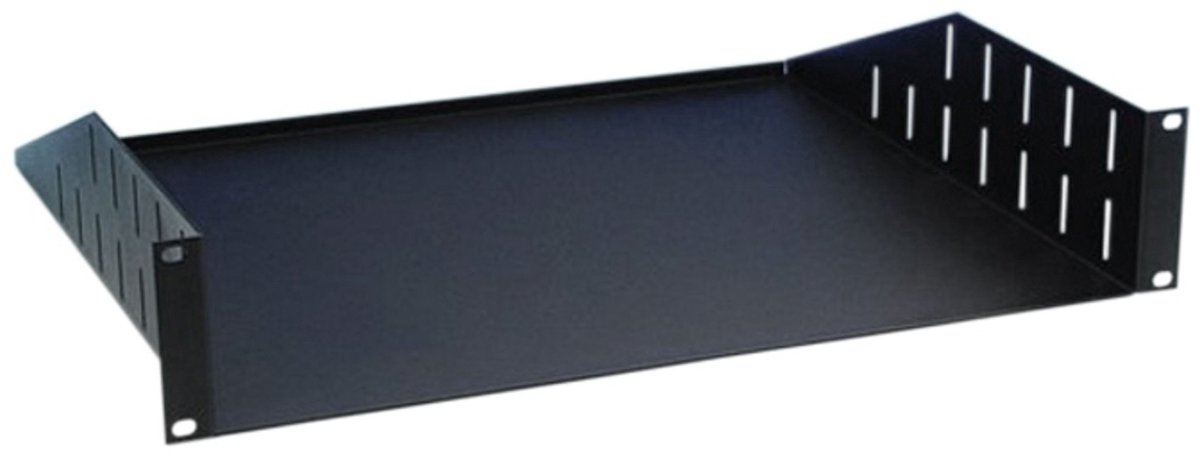 Adam Hall 87552 19" plank 2HE speciale diepte 375mm - Rack accessoire