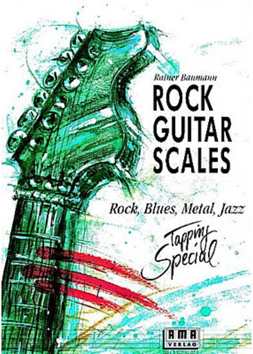AMA Verlag Rock gitaar Scales  Rainer Baumann - Educatief