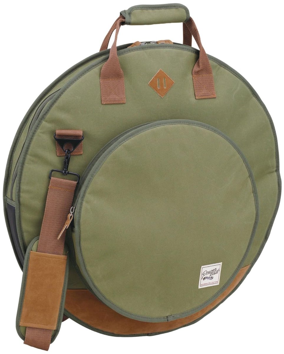 Tama TCB22MG Powerpad Designer Cymbal Bag (Moss Green) - Bekken tas
