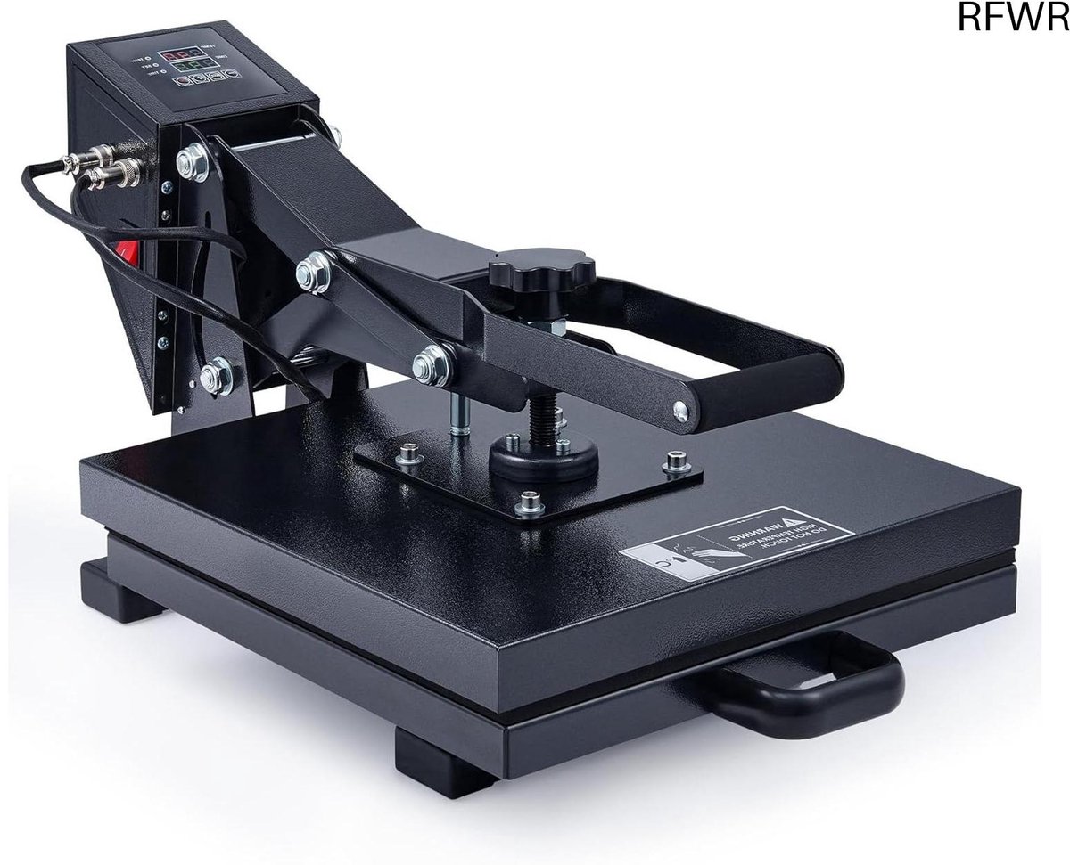 RFWR® Multifunctionele T-shirt Transferpers - Hittepers voor Sublimatie en DIY