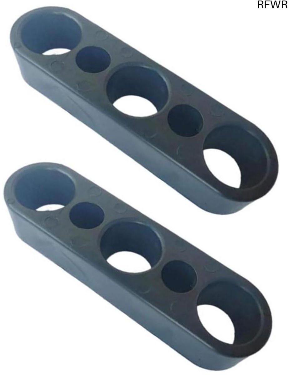 RFWR® Rubberen Pads voor Trillingsabsorptie in Fitness en Thuisgebruik - Perfect voor Stabiliteit en Bescherming