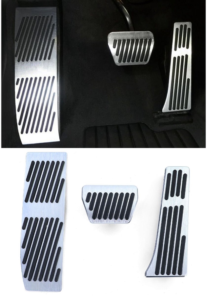 Aluminium Automaat Sport Pedalen Geschikt Voor BMW 1er E81 E82 E87 Automaat Alu Styling 2007 t/m 2013