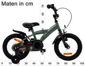 2Cycle Biker kinderfiets 14 inch (3 tot 5 jaar) voor jongens Groen