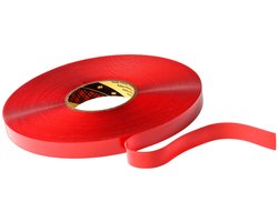 3M VHB Hochleistungs-Klebeband 4910F, 6 mm x 33 m transparent, doppelseitig klebend, anpassungsfähig für - 1 Stück (4910F6)