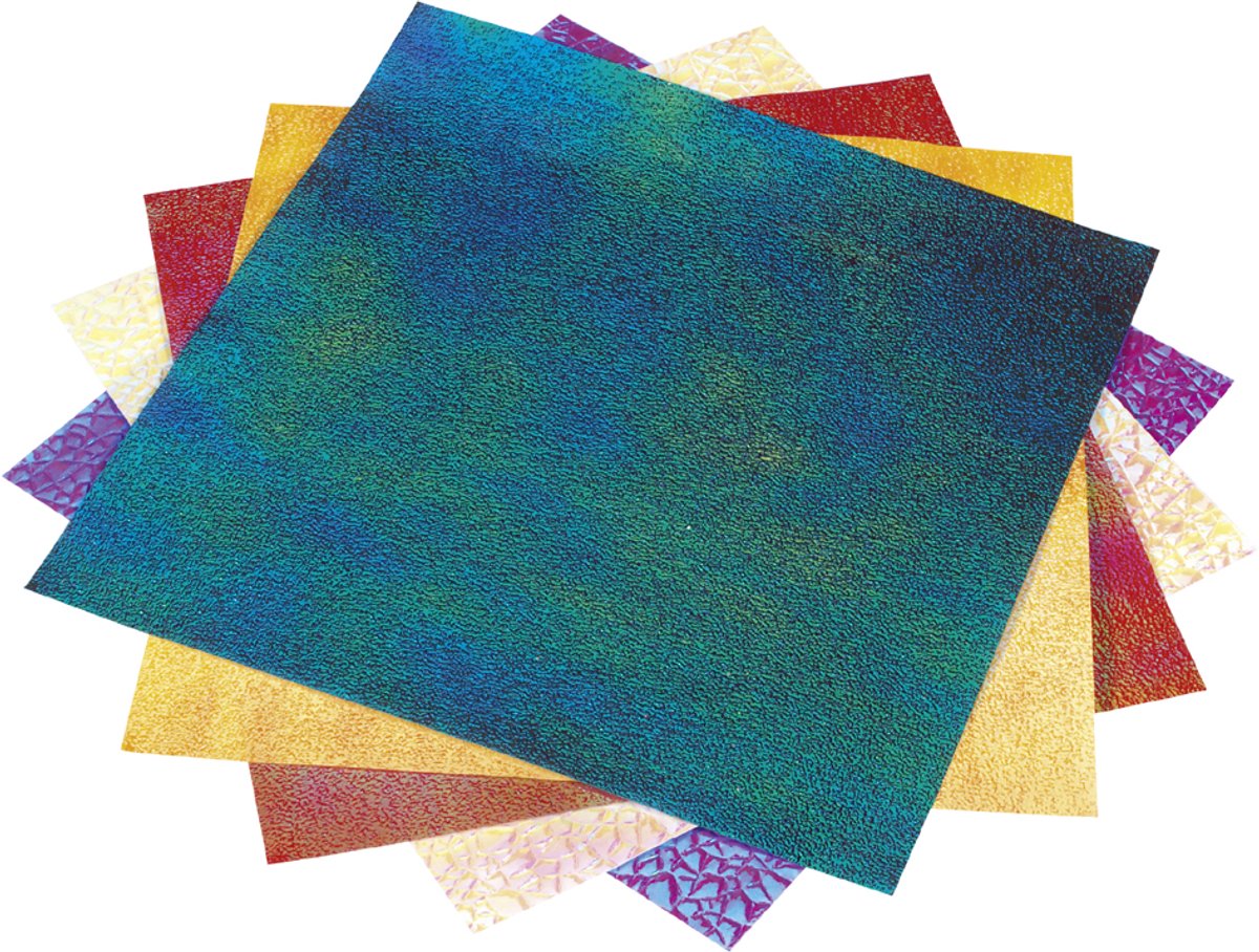 folia vouwblaadjes Crispy Origami Paper Stippenpreeg — afbeelding 4
