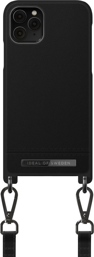 iDeal of Sweden Étui avec collier pour iPhone 11 Pro/ XS/ X Onyx Noir