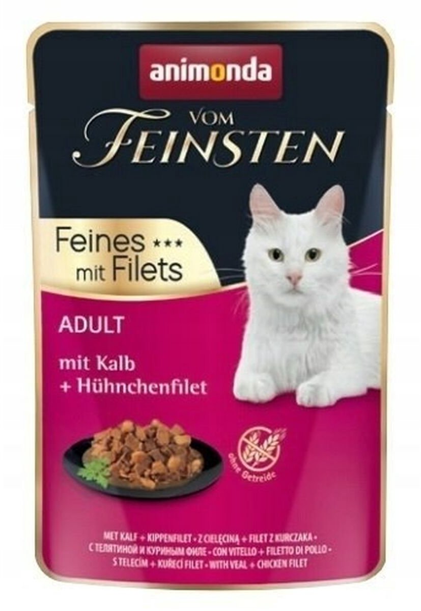 Kattenvoer Animonda Vom Feinsten Kalfsvlees 85 g