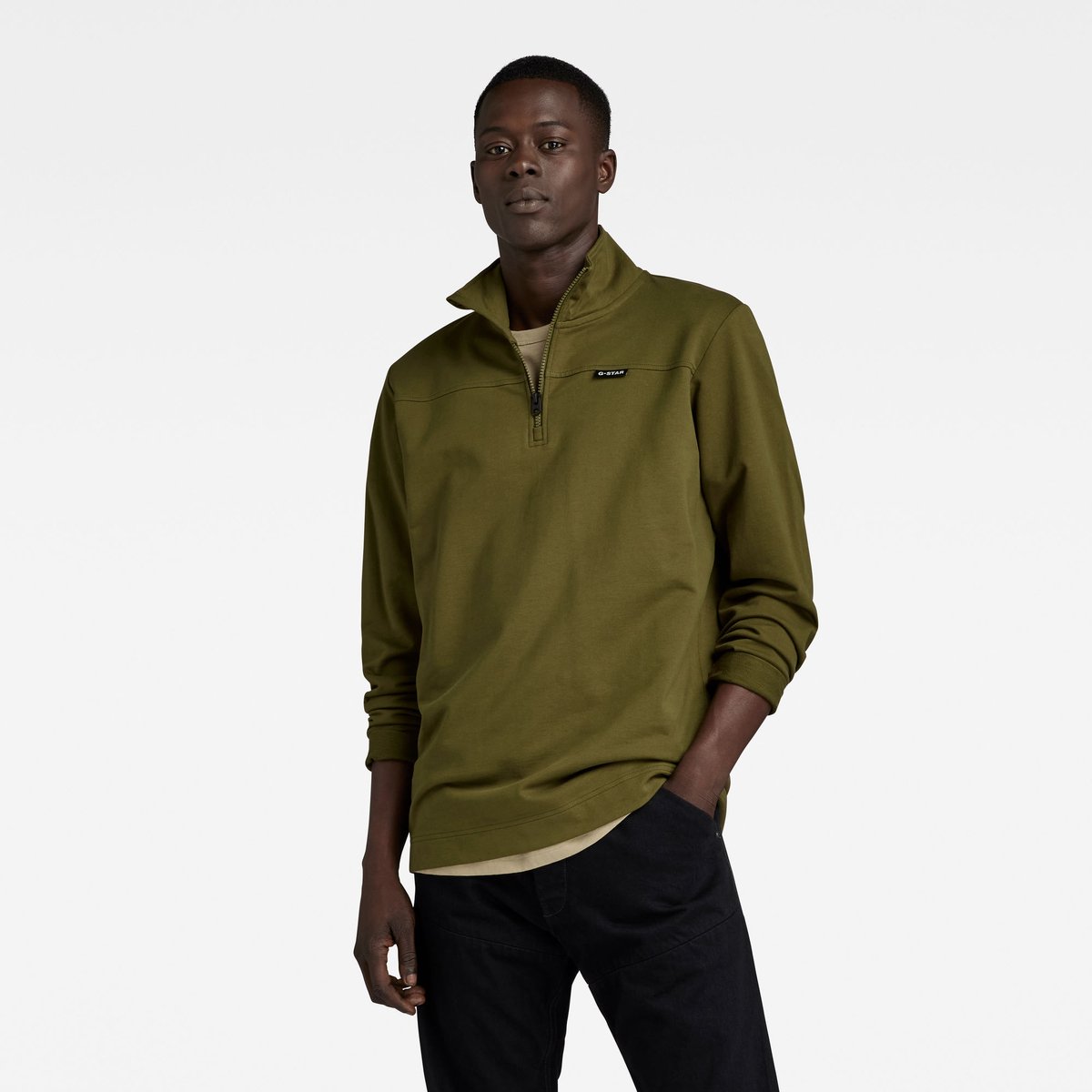 G-Star Half-zip Groen