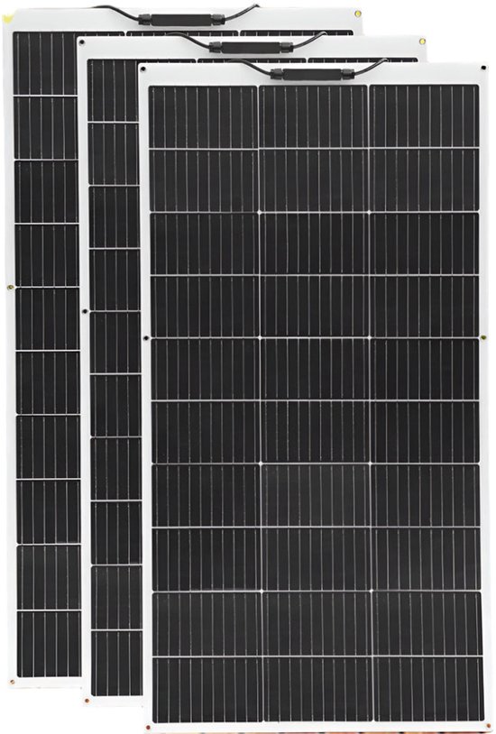 Flexibel zonnepaneel 400 W 12 V, zonnepaneelkit, 4 stuks