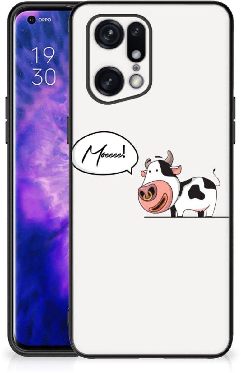 OPPO Find X5 Pro Hoesje Cheeky Cow