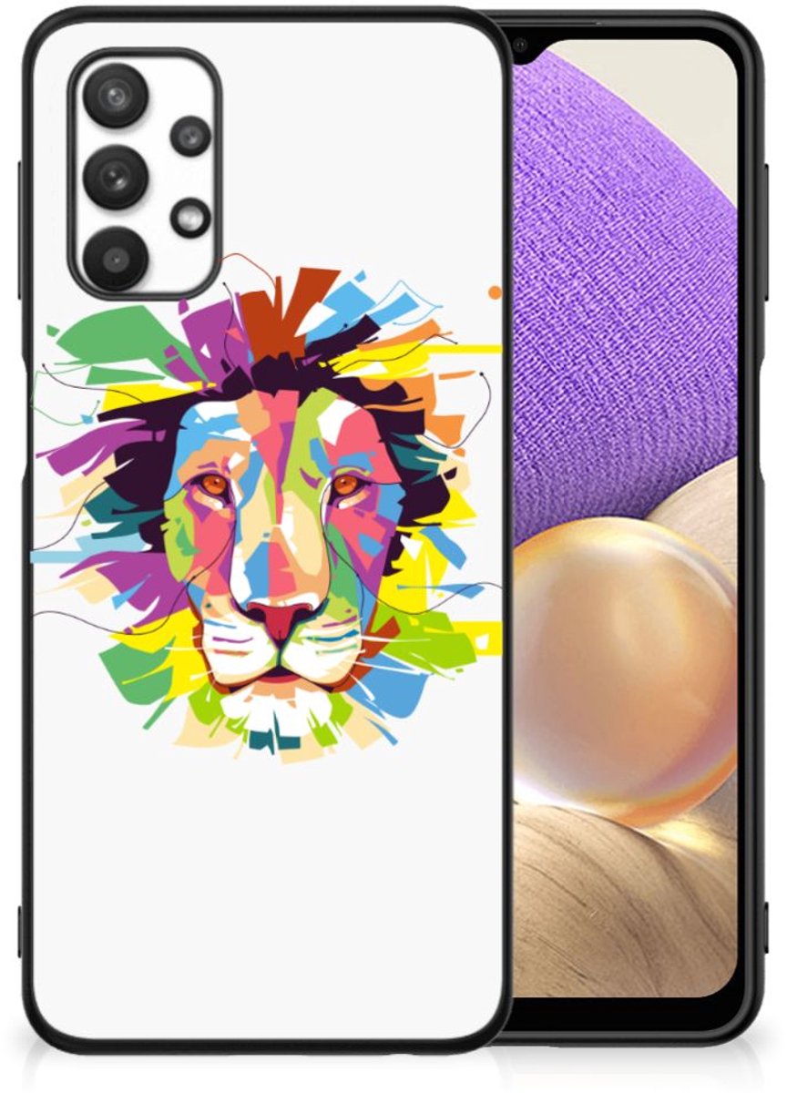 Samsung Galaxy A32 5G Hoesje Lion Color