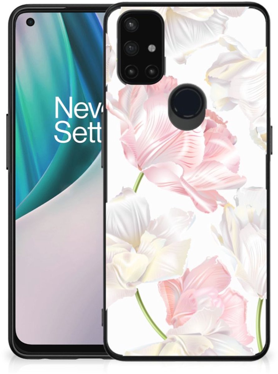 OnePlus Nord N10 5G Bloemen Hoesje Lovely Flowers