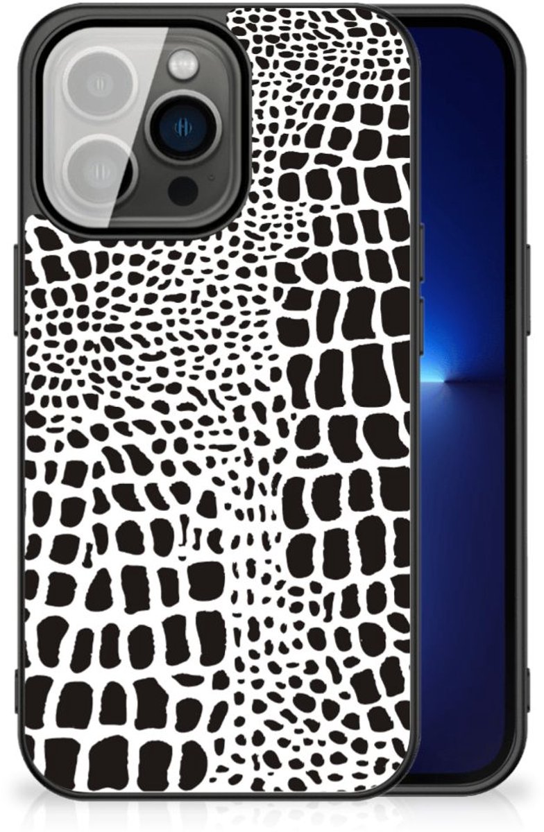 iPhone 13 Pro Dierenprint Telefoonhoesje Slangenprint