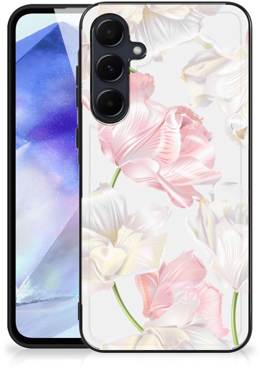 Samsung Galaxy A55 Bloemen Hoesje Lovely Flowers