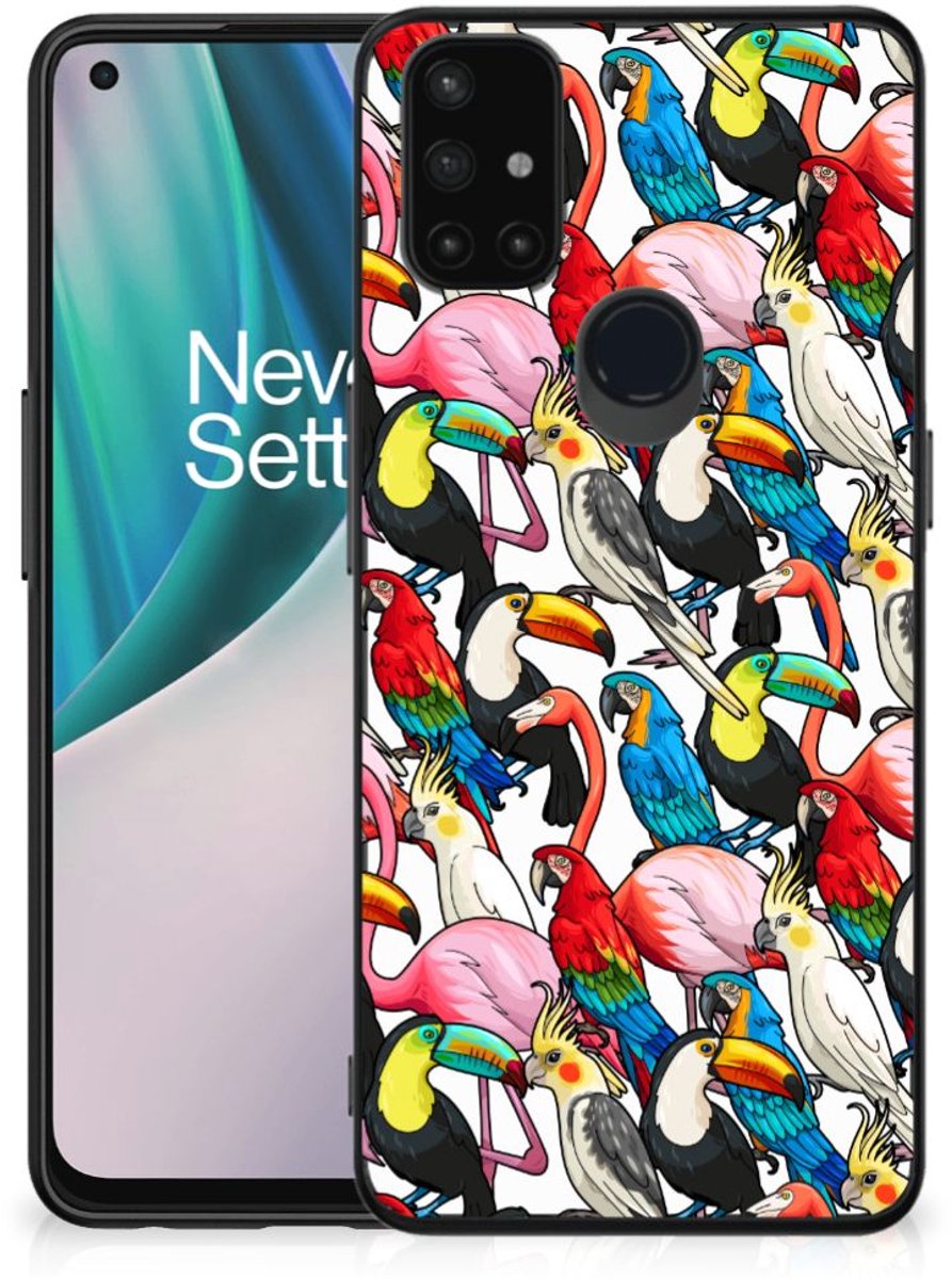OnePlus Nord N10 5G Dierenprint Telefoonhoesje Birds