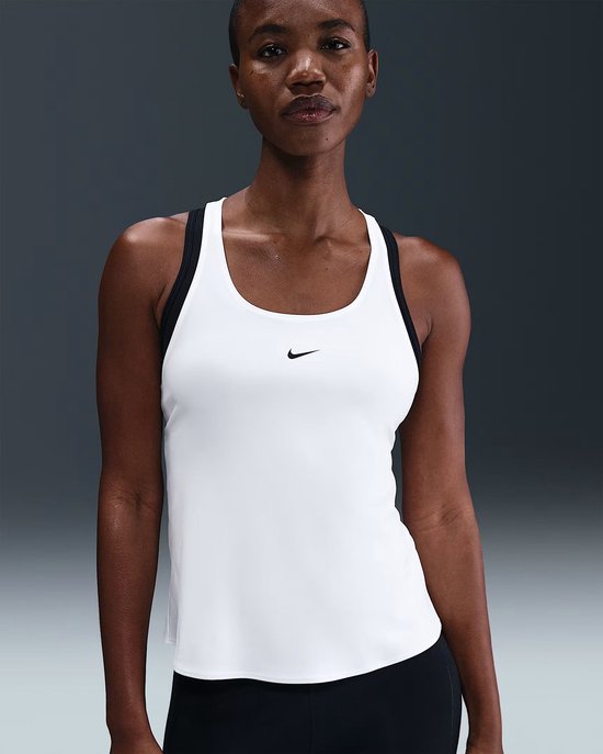 nike dri fit tank top white