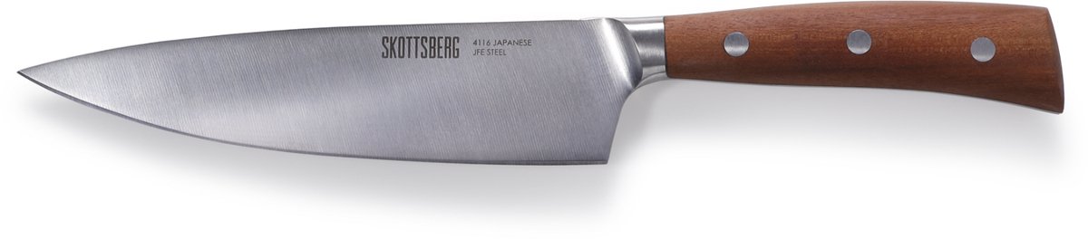 Skottsberg - Koksmes - 15 cm - Japans staal - Handvat van Kotibé-hout