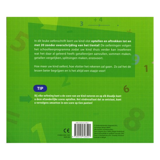 Rekenen 6-7 jaar 1ste leerjaar, groep 3, tweede trimester mi ... - cover