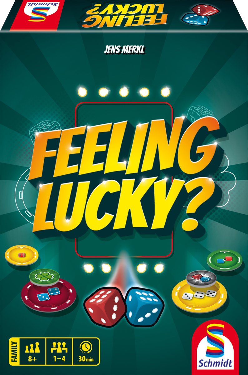 Schmidt® - Geht noch was? (Feeling Lucky?) - Dobbelspel - Strategisch push-your-luck spel - vanaf 8 jaar - 1-4 spelers