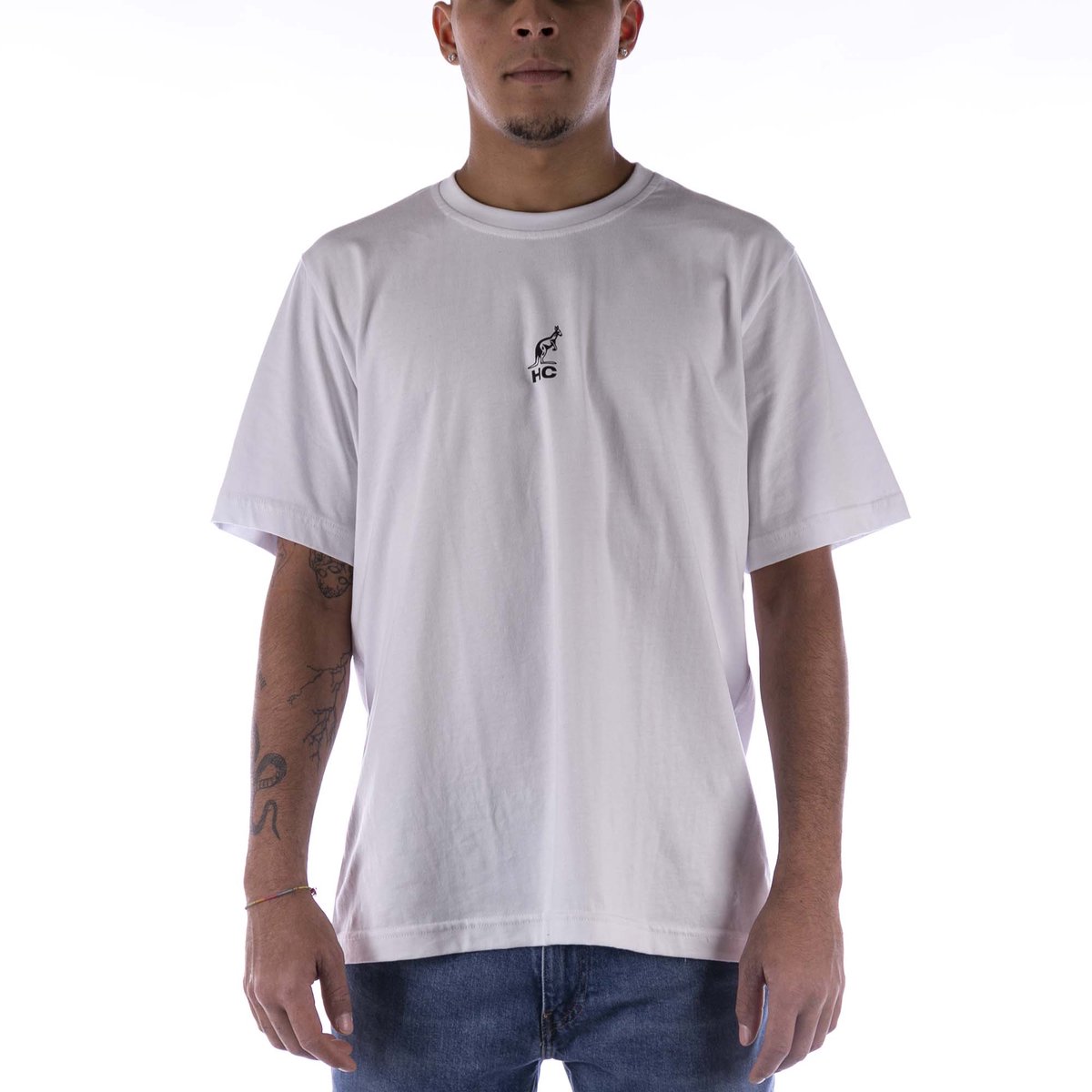 T-Shirt Australian Jersey Uwilldie Bianco - Fashion Wear - Volwassen