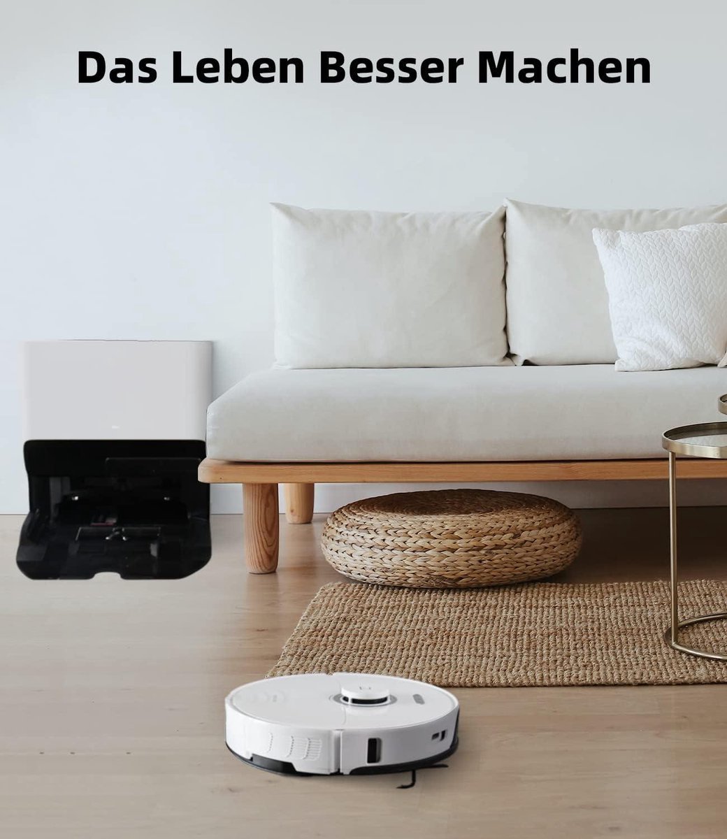JGS Premium - Stofzakken 12 stuks voor Robotstofzuigers - Grote Capaciteit - Reservezakken voor Diverse Modellen - Accessoires voor Zuigrobots - 3 liter - Duurzaam Materiaal